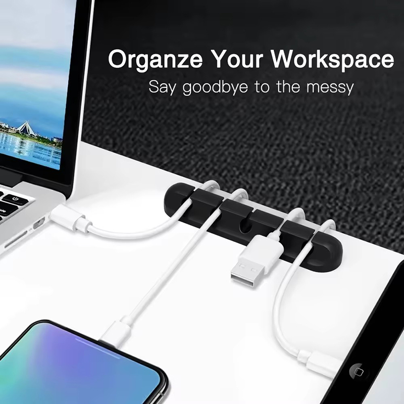 Silicone USB Cable Clip Winder - Home Office Organization recensie en prijs