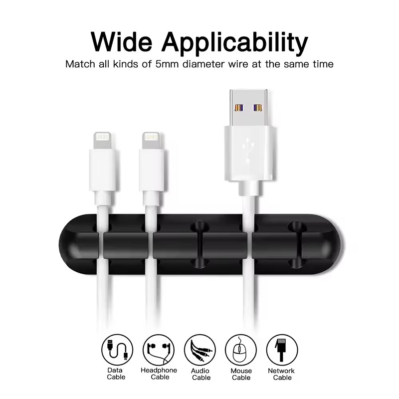 Silicone USB Cable Clip Winder - Home Office Organization recensie en prijs