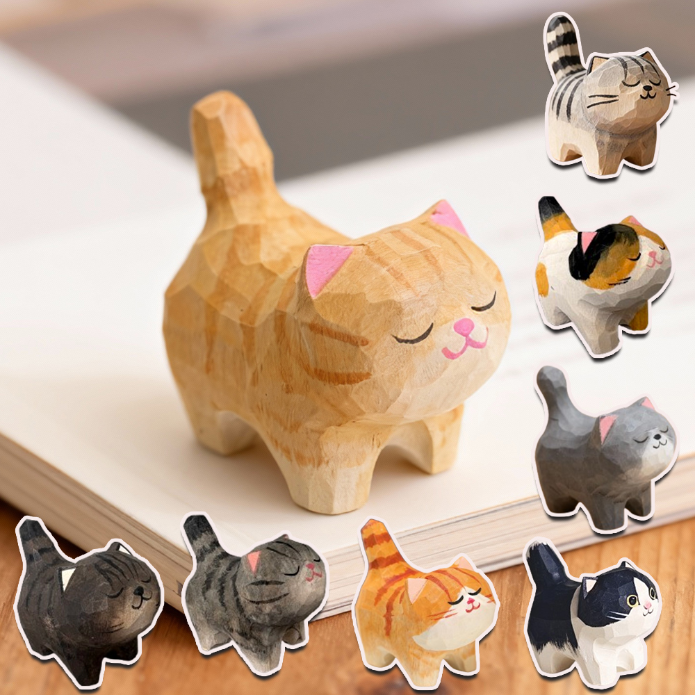 Cute Golden Gradient Cat Figur - Home Office Freelancer recensie en prijs