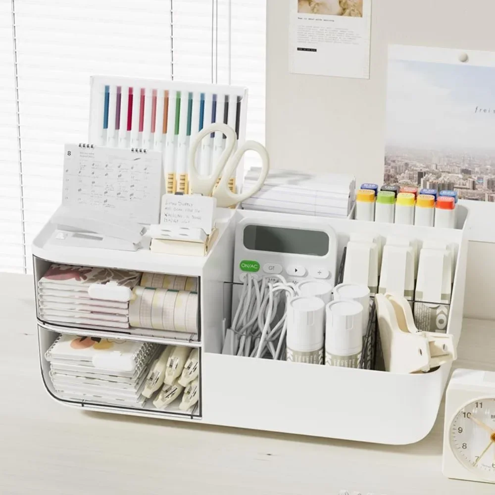 1Pcs Desktop Cosmetics Organiz - Home Office Desk With Drawers recensie en prijs