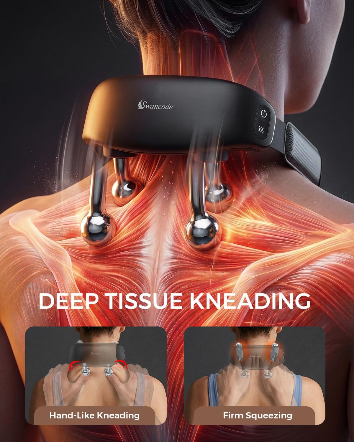 Neck Massager for Pain Relief, - Home Office Alternative recensie en prijs