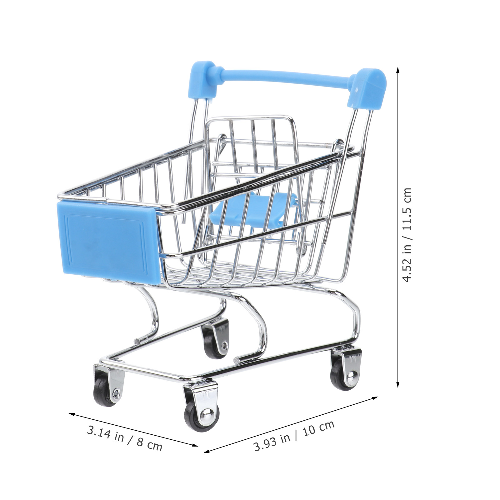 Mini Shopping Cart Metal Desig - Home Office Bookshelves recensie en prijs