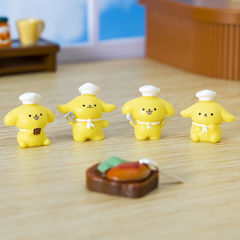 6pcs/set Cute Miniatures Resin - Home Office Freelancer recensie en prijs