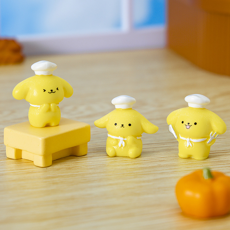 6pcs/set Cute Miniatures Resin - Home Office Freelancer recensie en prijs