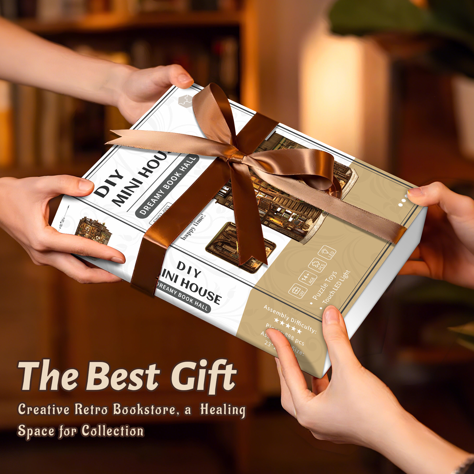 Cool Vintage Library Miniature - Home Office Bookshelves recensie en prijs