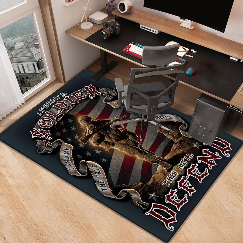 American Soldier Patriotic Rug - Home Office Design Ideas recensie en prijs
