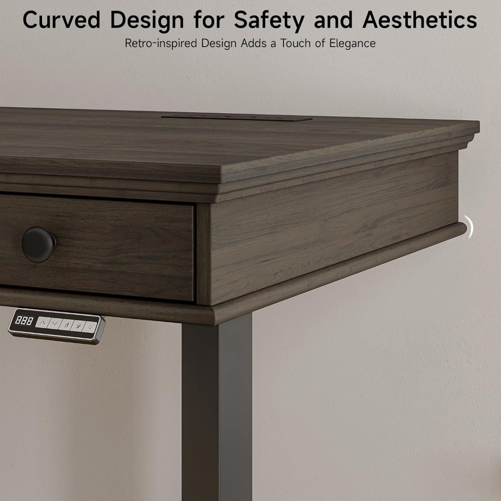 Electric Height Adjustable Sta - Home Office Desk With Drawers recensie en prijs