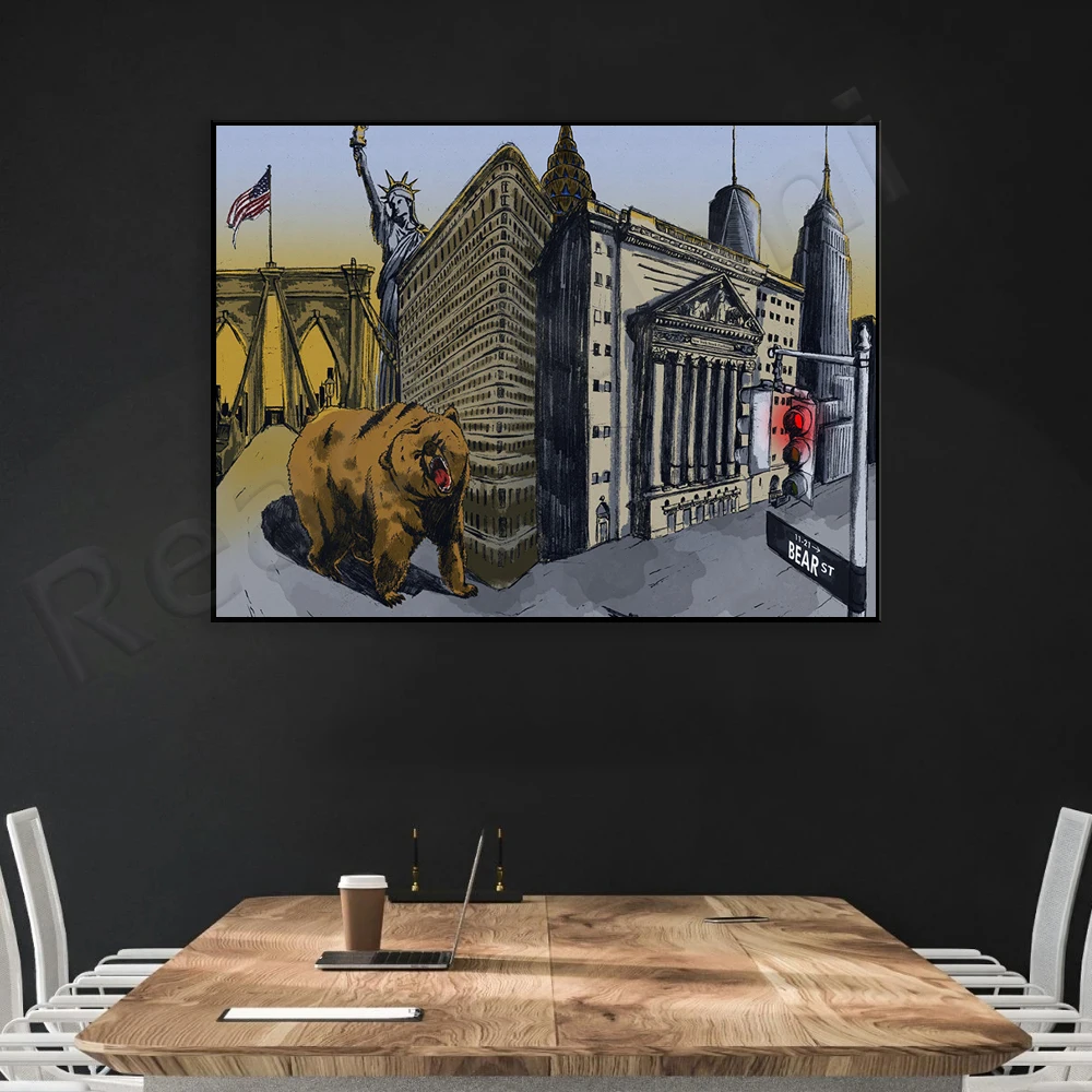 Bear Artwork | New York | Bear - Home Office York recensie en prijs