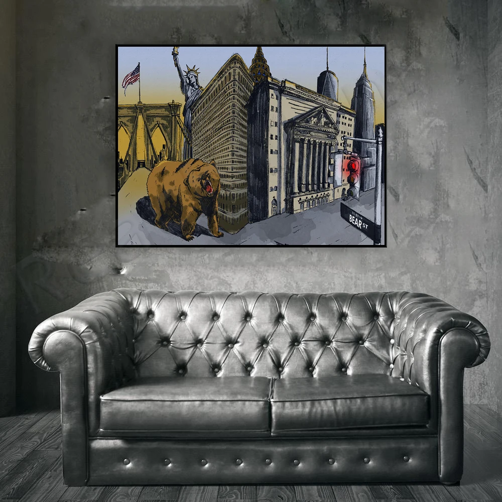 Bear Artwork | New York | Bear - Home Office York recensie en prijs