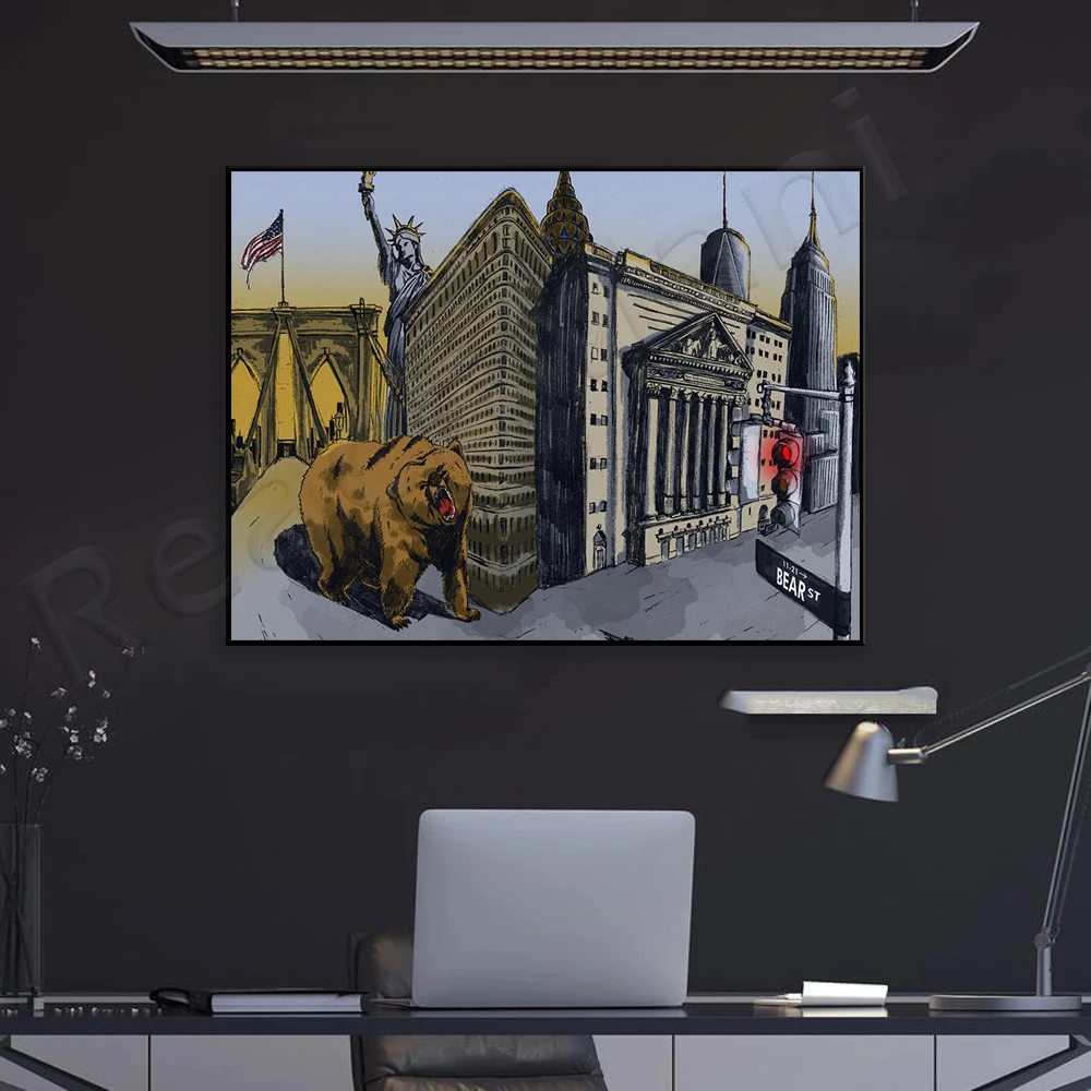 Bear Artwork | New York | Bear - Home Office York recensie en prijs