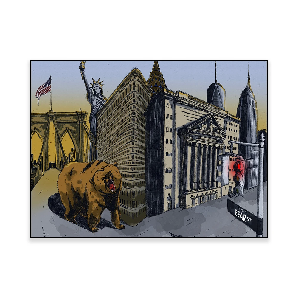 Bear Artwork | New York | Bear - Home Office York recensie en prijs