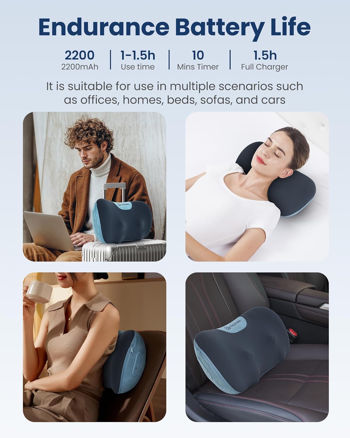Shiatsu Neck and Back Massager - Home Office Alternative recensie en prijs
