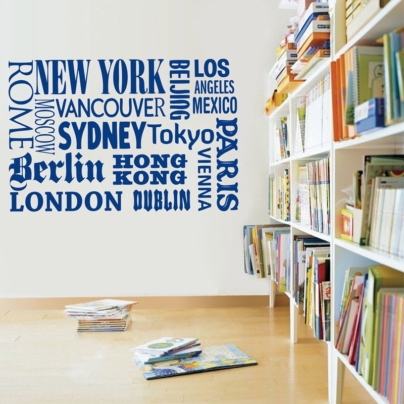 New York London Paris Quote wa - Home Office York recensie en prijs