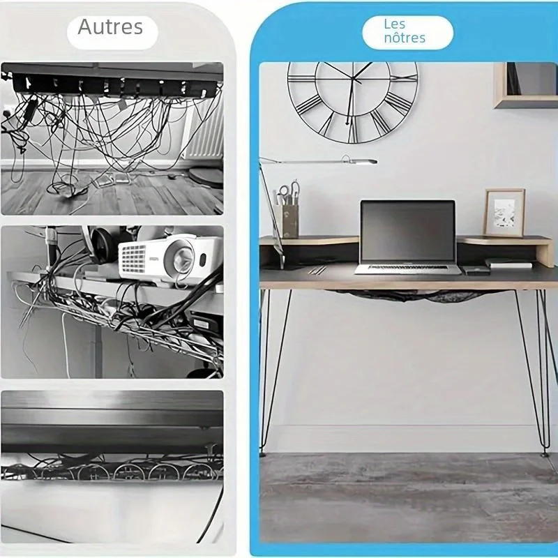 Under Desk Cable Management Ne - Home Office Organization recensie en prijs