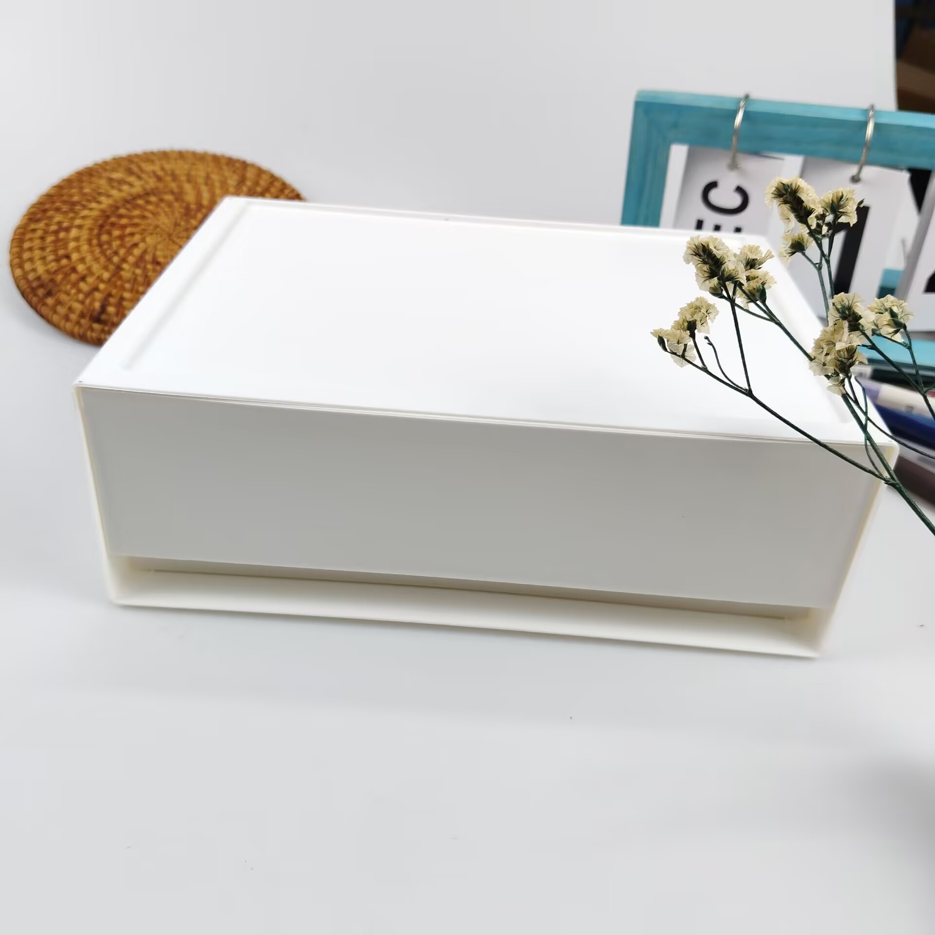 Desktop Storage Box, Drawer, C - Home Office Desk With Drawers recensie en prijs