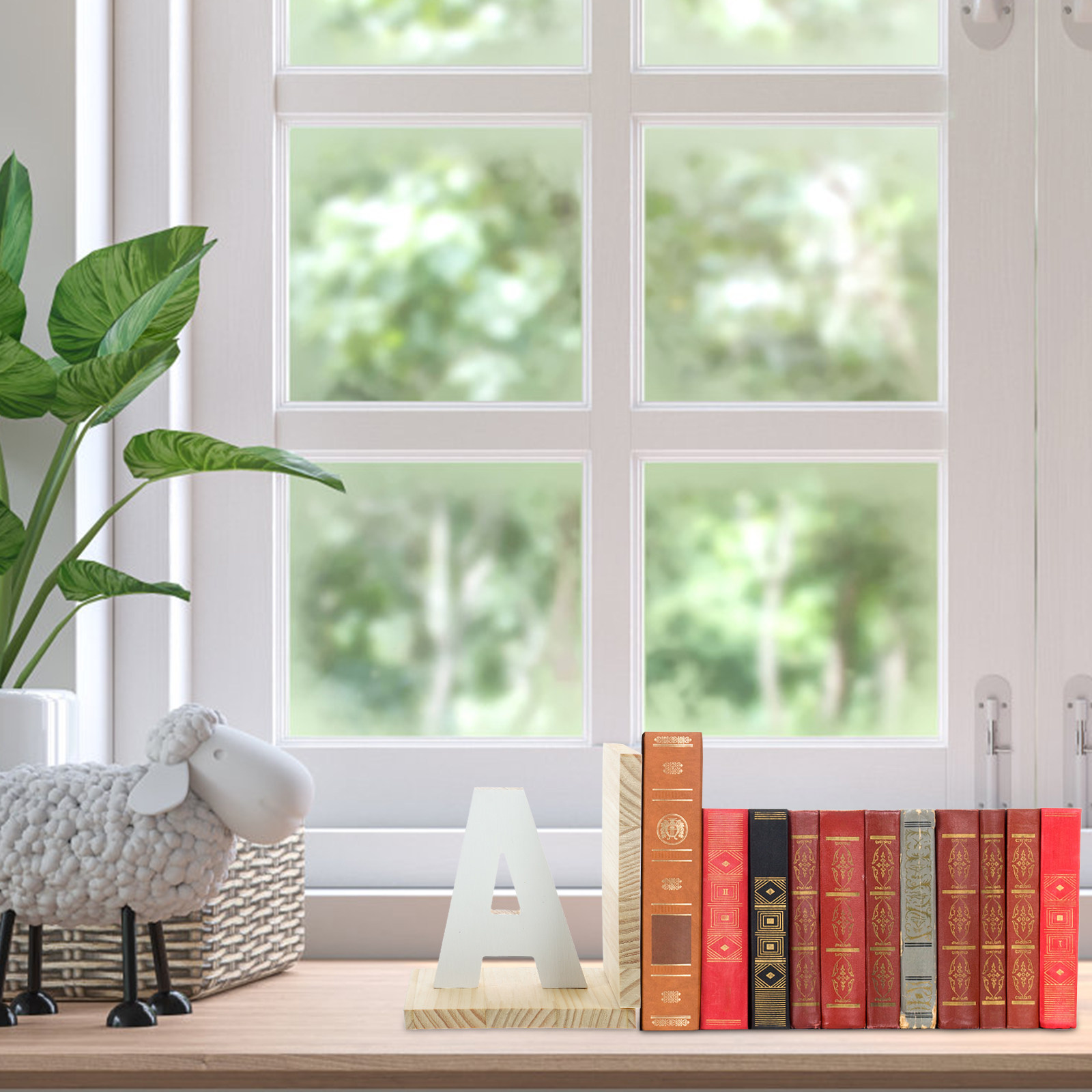 Wooden Book Stand Bookend for  - Home Office Bookshelves recensie en prijs