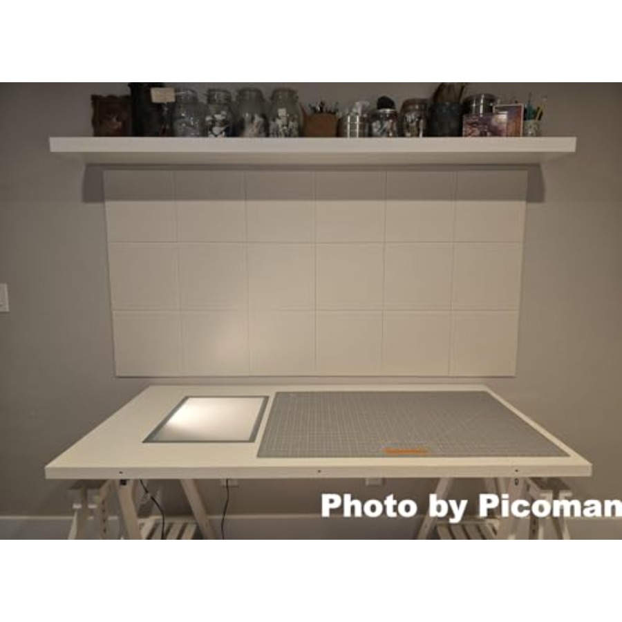 White Cork Board Tiles Large C - Home Office Alternative recensie en prijs