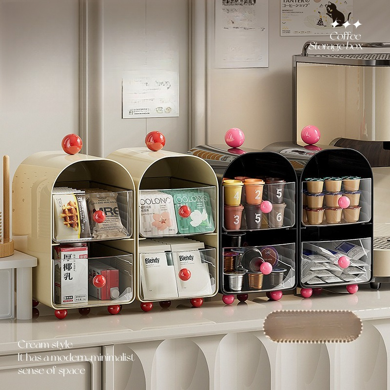 Desktop storage box multi-laye - Home Office Desk With Drawers recensie en prijs