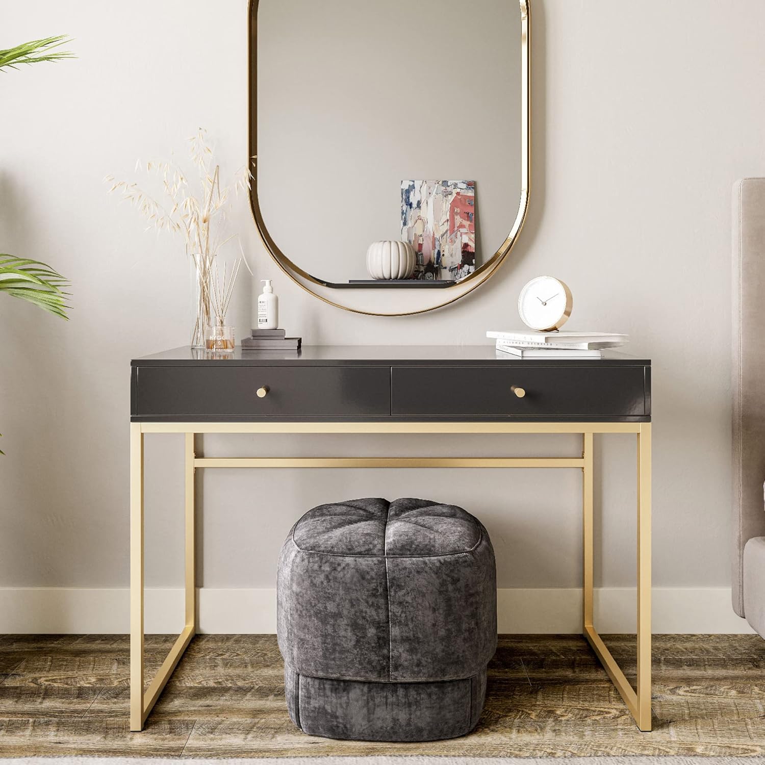 42 Inch Makeup Vanity or Home  - Home Office Desk With Drawers recensie en prijs