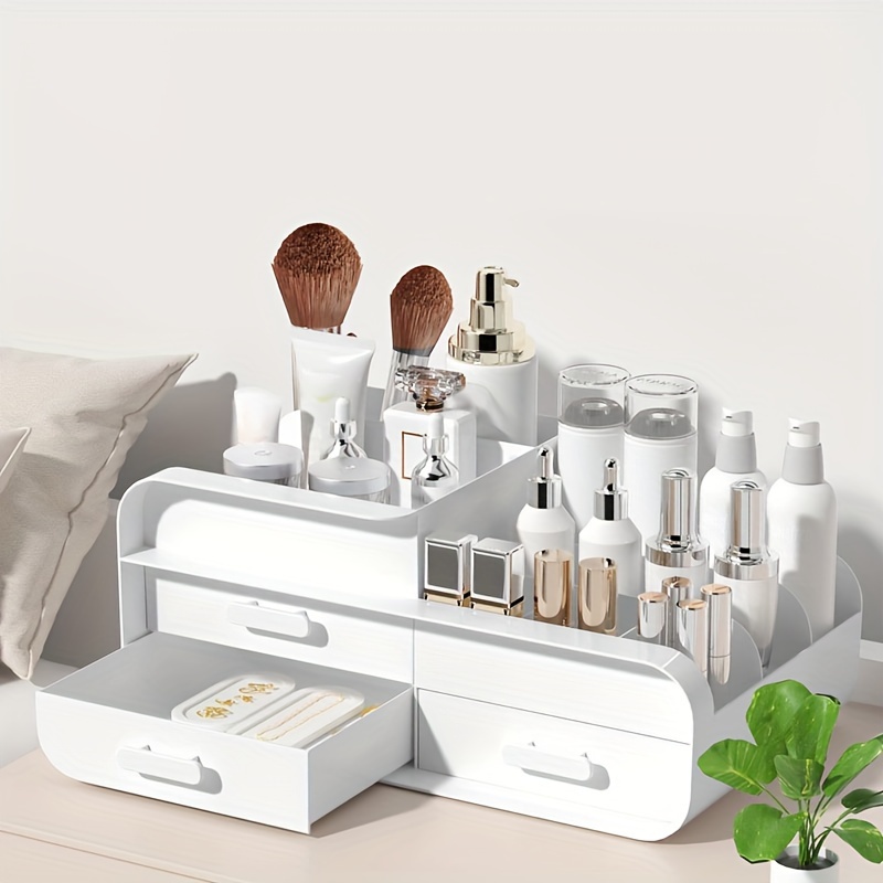 Makeup Storage Box Drawer Dorm - Home Office Desk With Drawers recensie en prijs