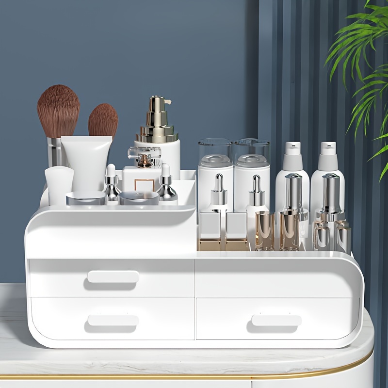 Makeup Storage Box Drawer Dorm - Home Office Desk With Drawers recensie en prijs