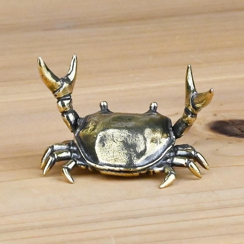 Pure Brass Crab Figurines Anim - Home Office Freelancer recensie en prijs