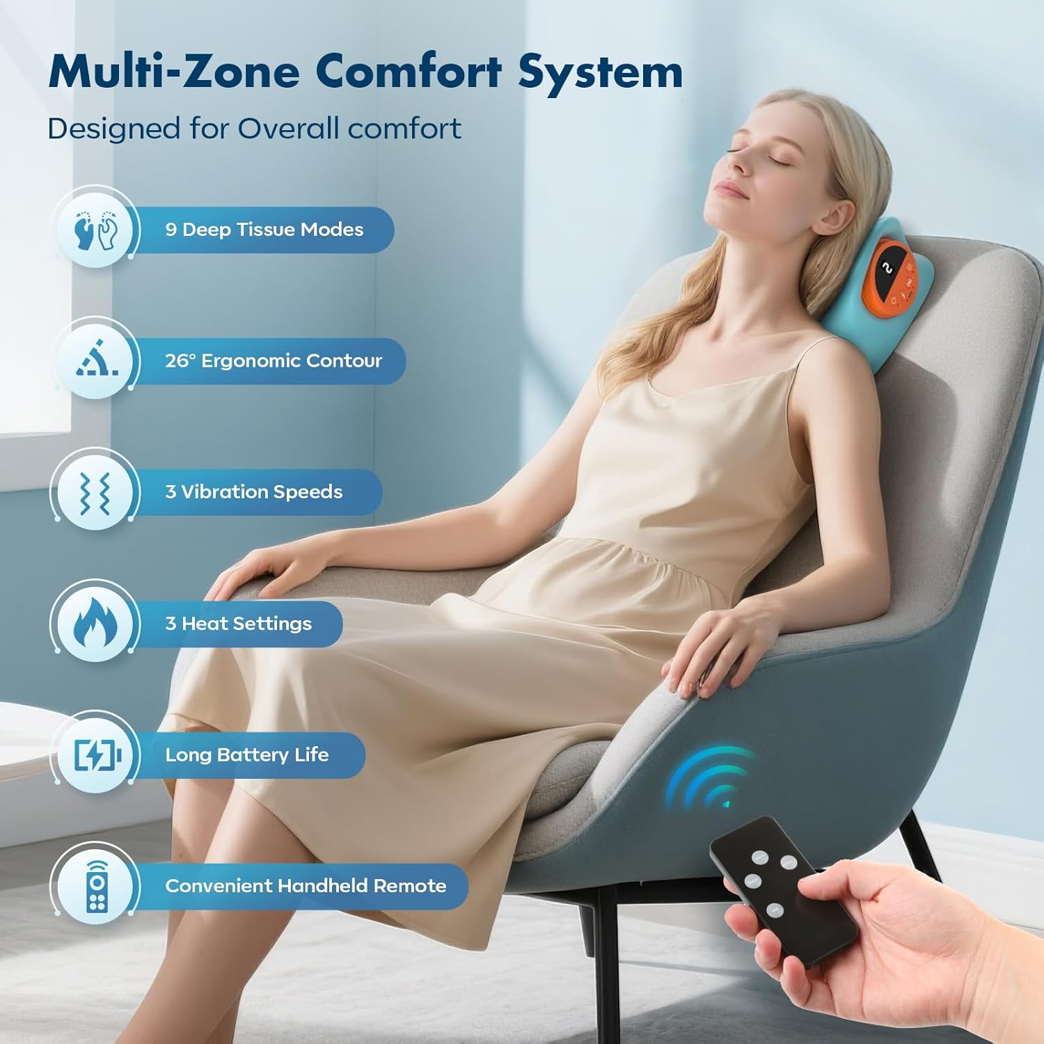 4-in-1 Neck & Shoulder Massage - Home Office Alternative recensie en prijs