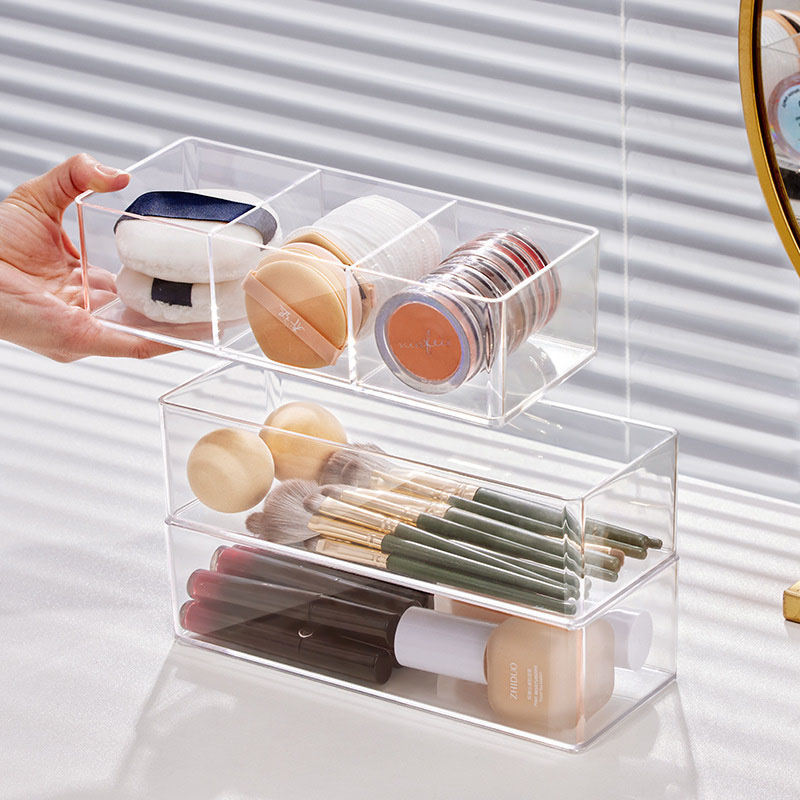 Acrylic Cosmetics Storage Box  - Home Office Desk With Drawers recensie en prijs