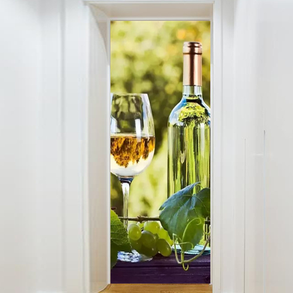 Customized Red Wine Glass Door - Home Office Bookshelves recensie en prijs