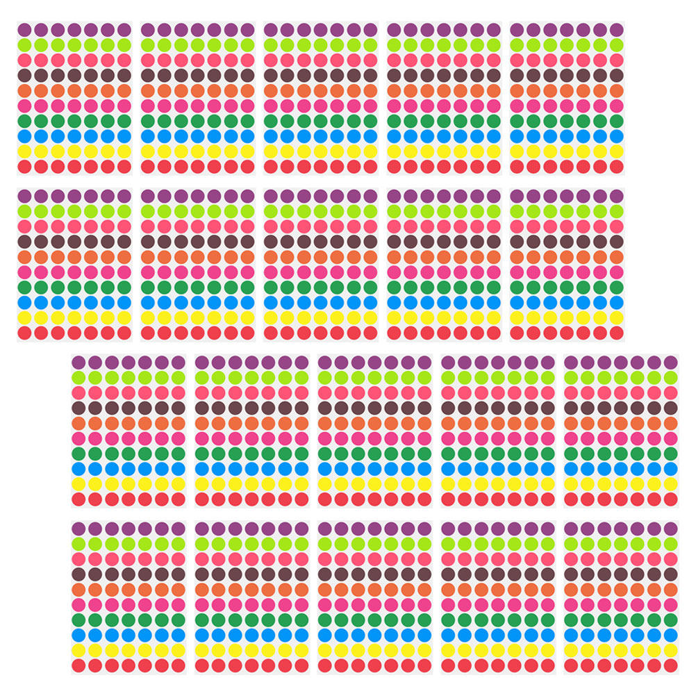 1400Pcs Removable Color Coding - Home Office Organization recensie en prijs