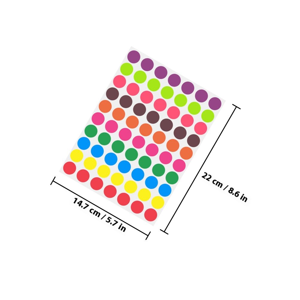 1400Pcs Removable Color Coding - Home Office Organization recensie en prijs
