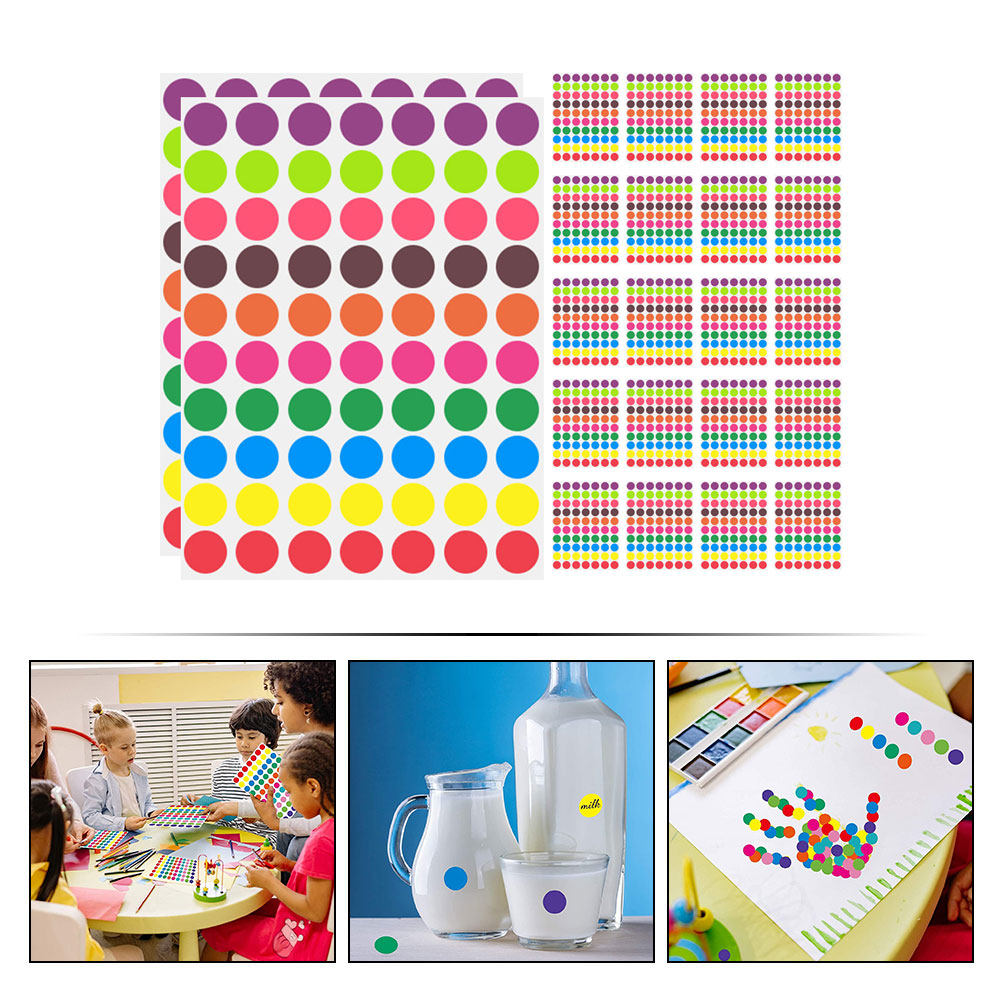 1400Pcs Removable Color Coding - Home Office Organization recensie en prijs